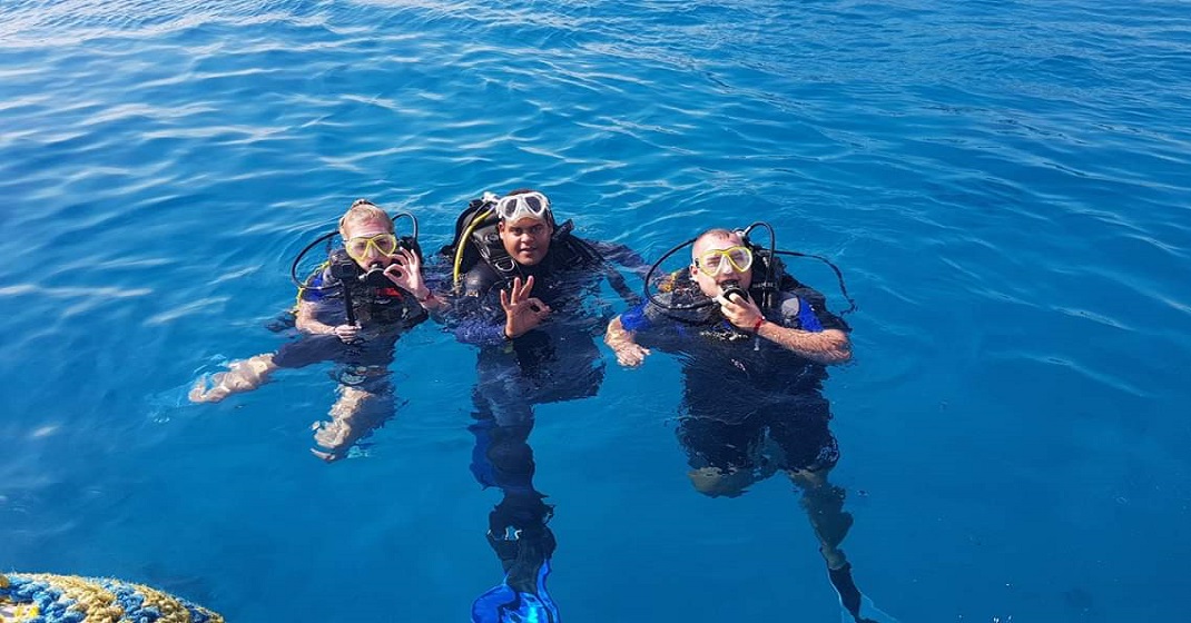 Deep Sea diving Intro for beginnersin Marsa Alam  